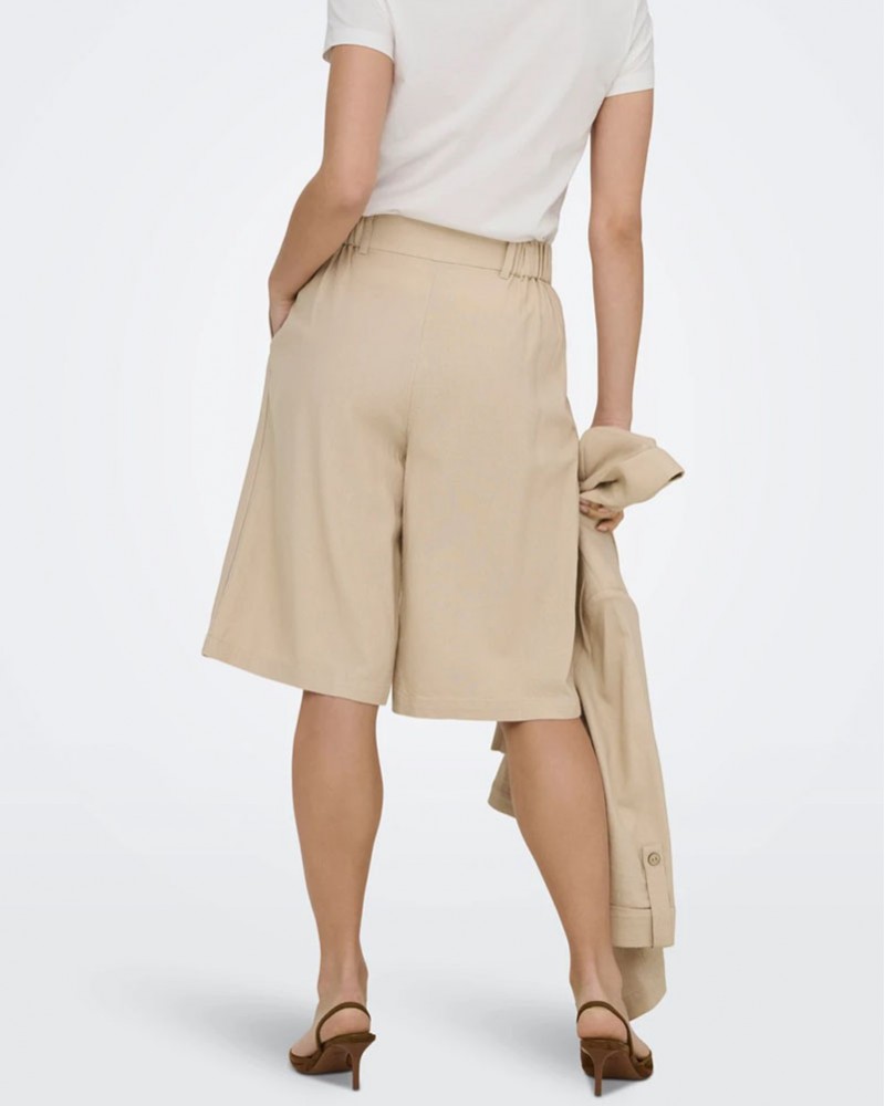 ONLY ONLGOA HW LINEN BL LONG SHORTS CC TLR - 15363720