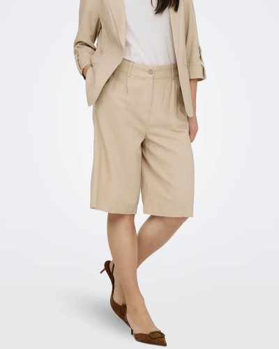ONLY ONLGOA HW LINEN BL LONG SHORTS CC TLR - 15363720