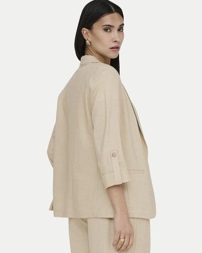 ONLY ONLGOA 3/4 UNLINE LINEN BL BLAZER CC TLR - 15363727