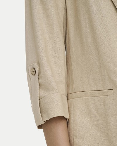 ONLY ONLGOA 3/4 UNLINE LINEN BL BLAZER CC TLR - 15363727