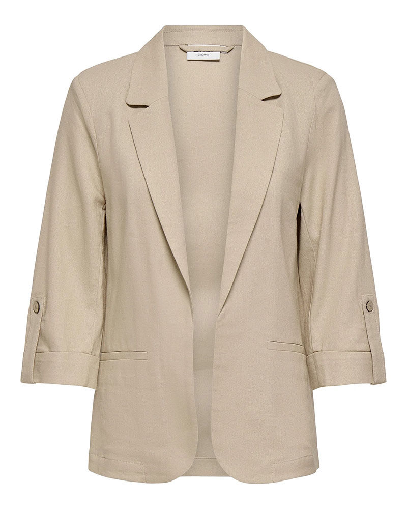 ONLY ONLGOA 3/4 UNLINE LINEN BL BLAZER CC TLR - 15363727