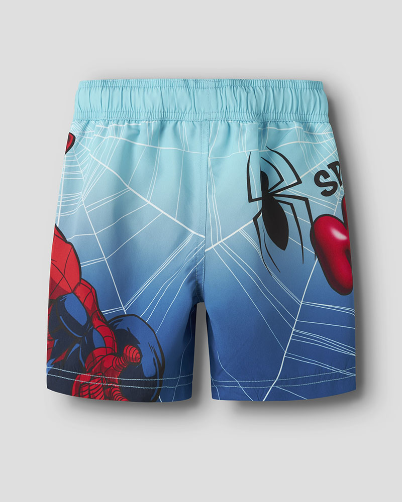 NAME IT NMMMALTE SPIDER LONG SWIMSHORTS MAR - 13253236