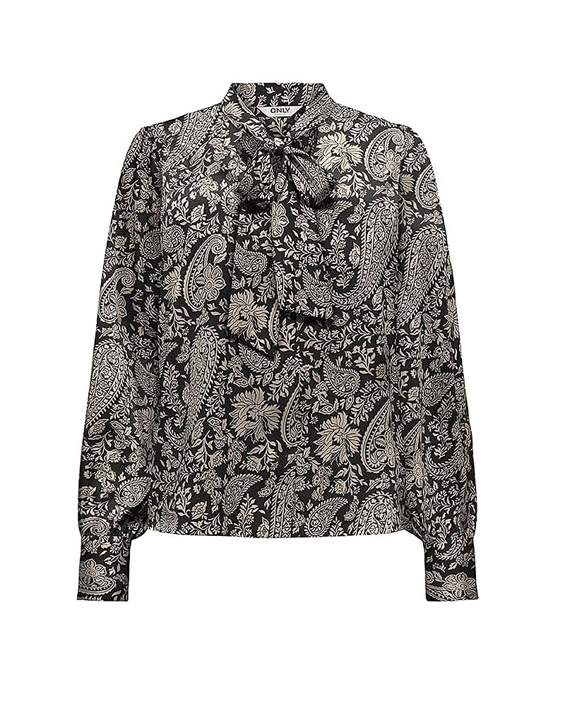 ONLY ONLJANE LIFE L/S BOW TOP WVN - 15337197