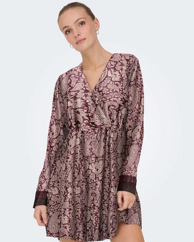 ONLY ONLJANE LIFE L/S JAYDE DRESS WVN - 15364454
