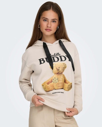 ONLY ONLRICKY L/S HOOD BOX SWT - 15365158