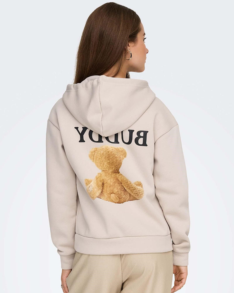 ONLY ONLRICKY L/S HOOD BOX SWT - 15365158