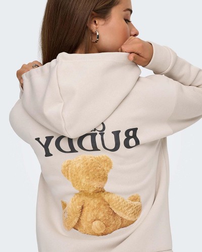 ONLY ONLRICKY L/S HOOD BOX SWT - 15365158