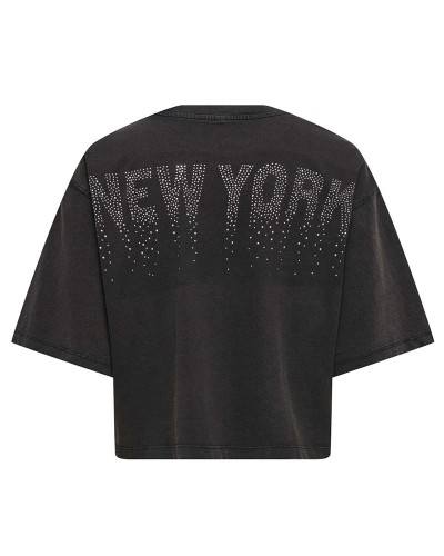 ONLY ONLJOS S/S O-NECK SHINE TOP BOX JRS - 15365622