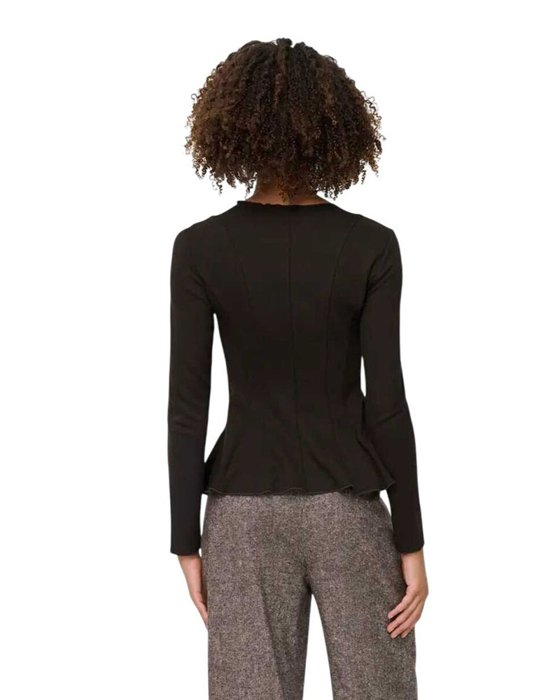 ONLY ONLKENYA L/S PEPLUM TOP JRS NOOS - 15363861