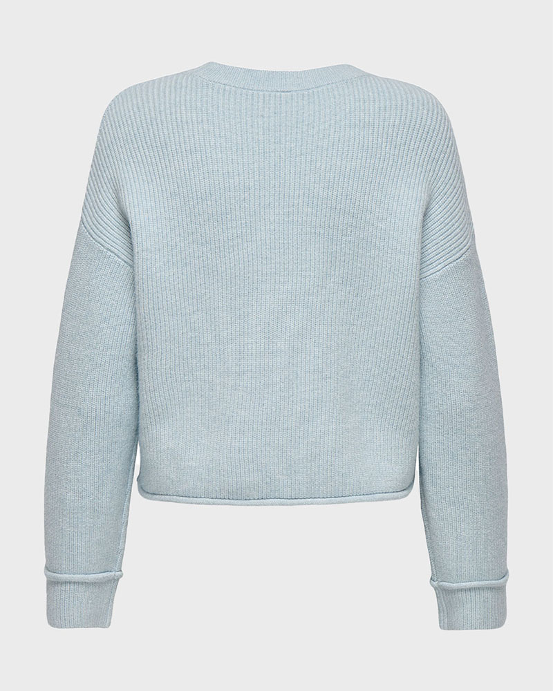 ONLY ONLIBI LS RIB LOOSE PULLOVER CC KNT - 15360906
