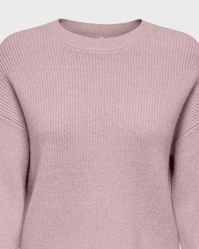 ONLY ONLIBI LS RIB LOOSE PULLOVER CC KNT - 15360906