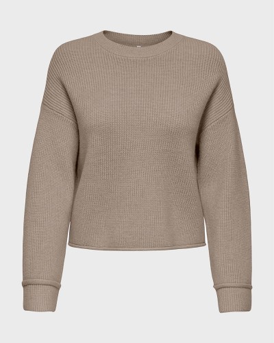 ONLY ONLIBI LS RIB LOOSE PULLOVER CC KNT - 15360906