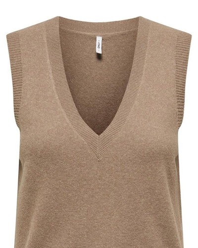 ONLY ONLAMA LIFE SL V-NECK VEST CC KNT - 15361051
