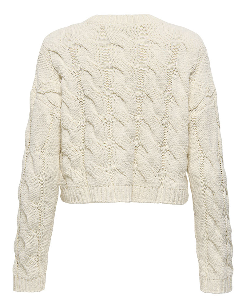 ONLY ONLELLY LIFE LS CABEL O-NECK CC KNT - 15360759