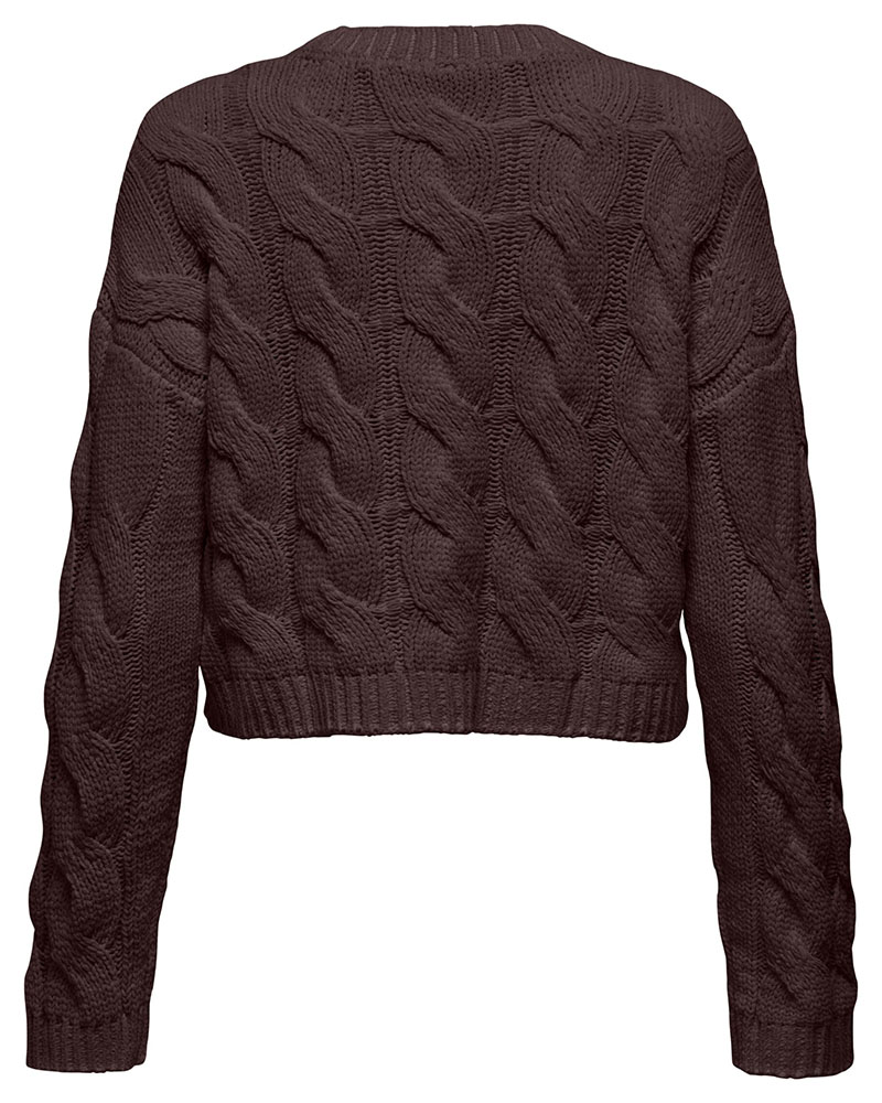 ONLY ONLELLY LIFE LS CABEL O-NECK CC KNT - 15360759