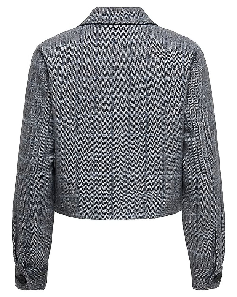 ONLY ONLDAGMAR LIFE CHECK SHORT JACKET OTW - 15361764
