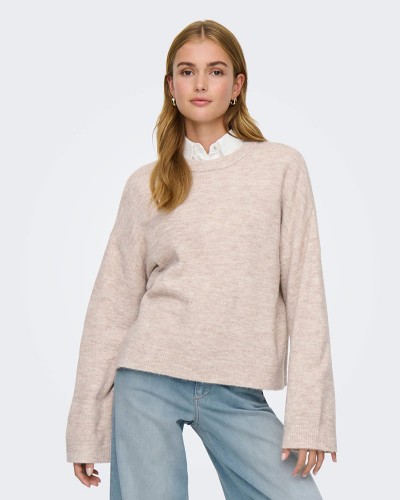 ONLY ONLSIMONI L/S O-NECK PULLOVER KNT NOOS - 15368976 ONLY ONLSIMONI L/S O-NECK PULLOVER KNT NOOS - 15368976