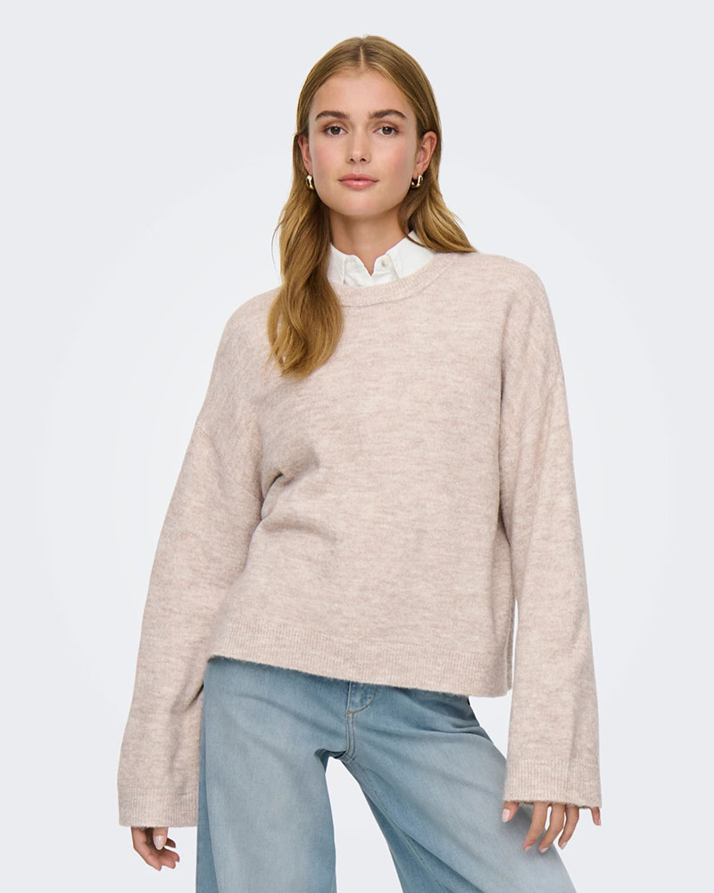 ONLY ONLSIMONI L/S O-NECK PULLOVER KNT NOOS - 15368976 ONLY ONLSIMONI L/S O-NECK PULLOVER KNT NOOS - 15368976