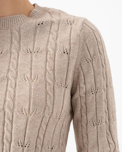 ONLY ONLKATIA LS STRUCTURE O-NECK PULL CC KNT - 15360900