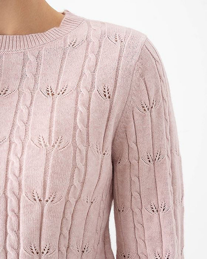 ONLY ONLKATIA LS STRUCTURE O-NECK PULL CC KNT - 15360900