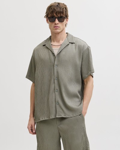 JACK & JONES JJEHARRISON RESORT SHIRT SS SN - 12289086