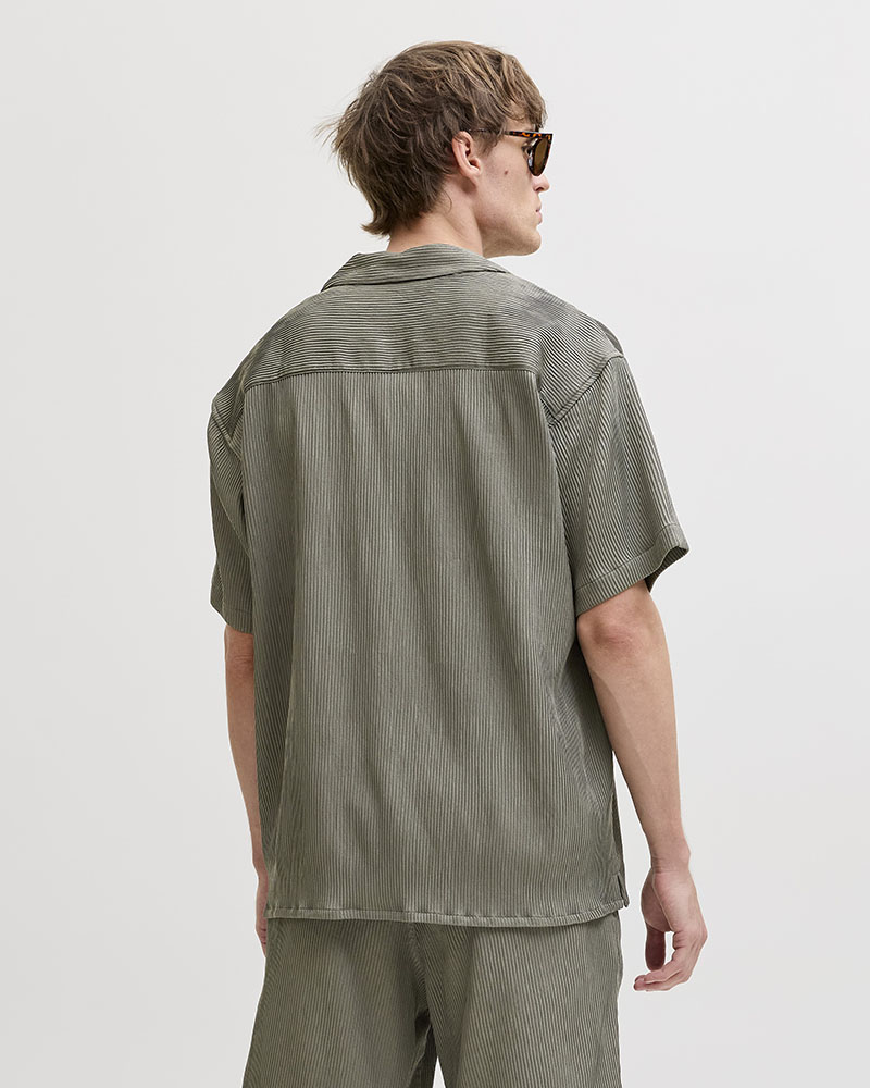 JACK & JONES JJEHARRISON RESORT SHIRT SS SN - 12289086