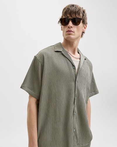 JACK & JONES JJEHARRISON RESORT SHIRT SS SN - 12289086