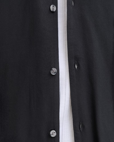 JACK & JONES JJEJEFF RESORT SOLID SHIRT SS SN - 12288852