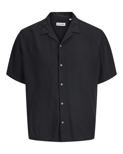 JACK & JONES JJEJEFF RESORT SOLID SHIRT SS SN - 12288852
