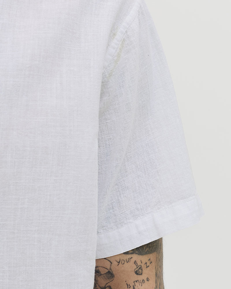 JACK & JONES JJESUMMER LINEN BLEND SHIRT S/S SN - 12289160