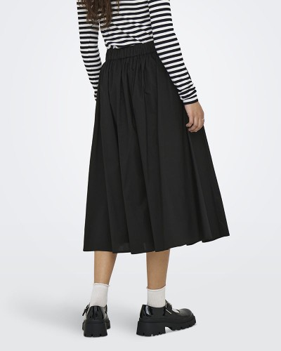 ONLY ONLMAILA LONG PLEAT SKIRT WVN - 15369555