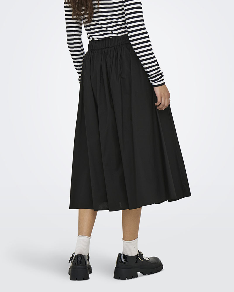 ONLY ONLMAILA LONG PLEAT SKIRT WVN - 15369555
