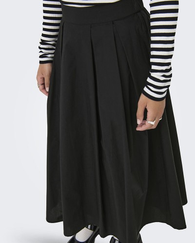 ONLY ONLMAILA LONG PLEAT SKIRT WVN - 15369555