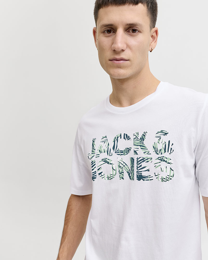 JACK & JONES JJEJEFF LOGO TEE SS SN - 12288536