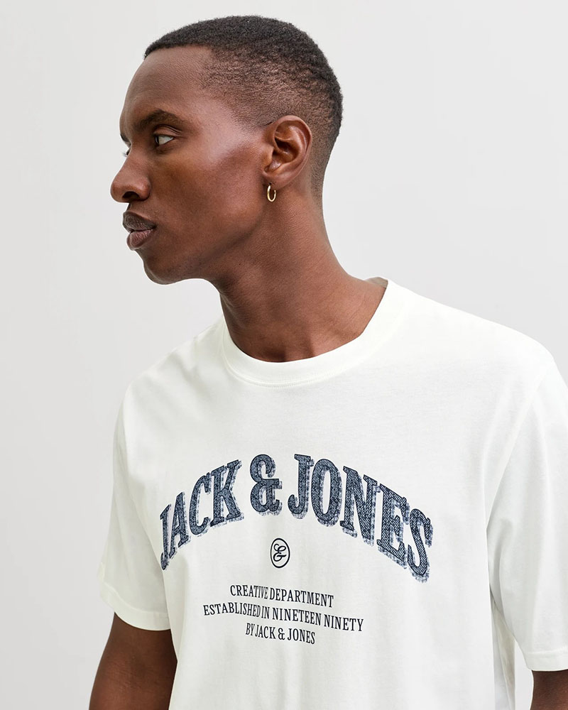 JACK & JONES JJEDENVER GRAPHIC TEE SS O-NECK SN - 12291213