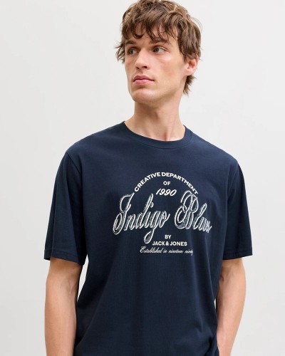 JACK & JONES JJEDENVER GRAPHIC TEE SS O-NECK SN - 12291213