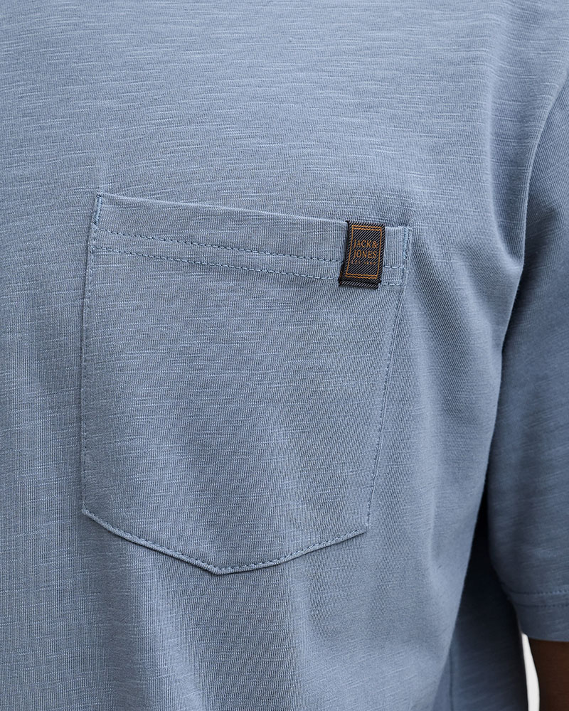JACK & JONES JJEDOVER SLUB TEE SS NOOS - 12288897