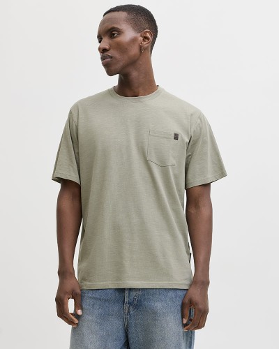 JACK & JONES JJEDOVER SLUB TEE SS NOOS - 12288897