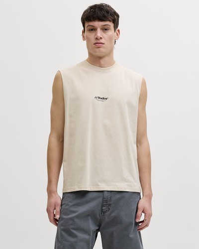 JACK & JONES JJESOHO SLEEVELESS TEE SN - 12288001