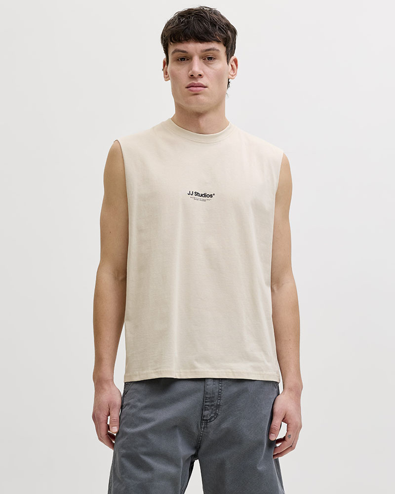 JACK & JONES JJESOHO SLEEVELESS TEE SN - 12288001