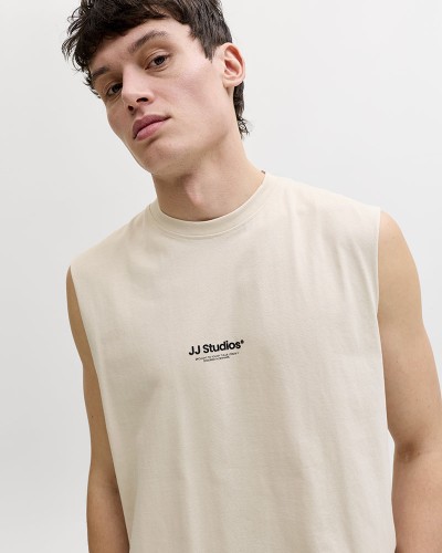 JACK & JONES JJESOHO SLEEVELESS TEE SN - 12288001