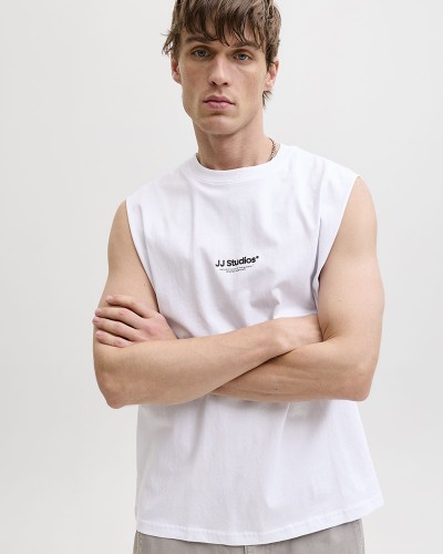 JACK & JONES JJESOHO SLEEVELESS TEE SN - 12288001