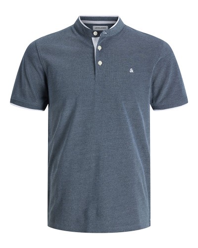 JACK & JONES JJEPAULOS MAO POLO SS NOOS - 12199711