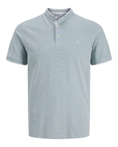 JACK & JONES JJEPAULOS MAO POLO SS NOOS - 12199711
