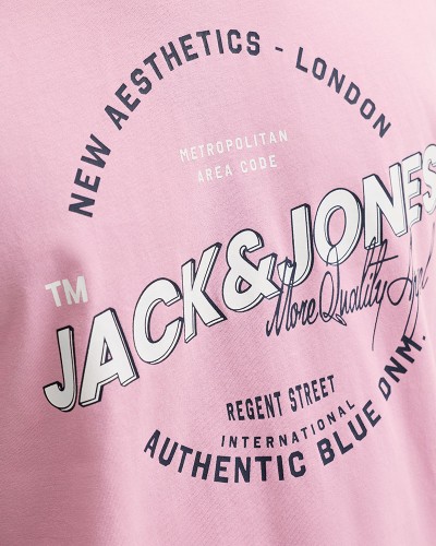 JACK & JONES JJELOGO TEE SS O-NECK 2 COL SS26 SN - 12288016