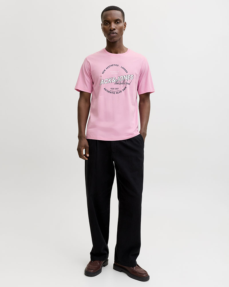 JACK & JONES JJELOGO TEE SS O-NECK 2 COL SS26 SN - 12288016