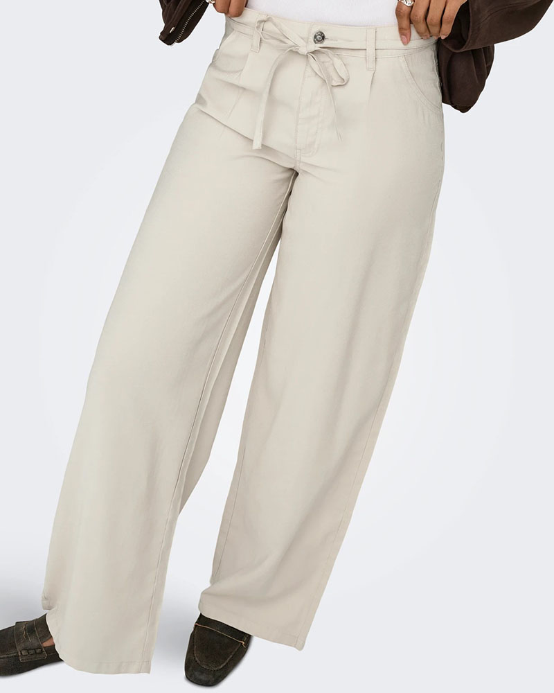 ONLY ONLGIANNA ARIS MW WIDE PANTS WVN CC - 15364137