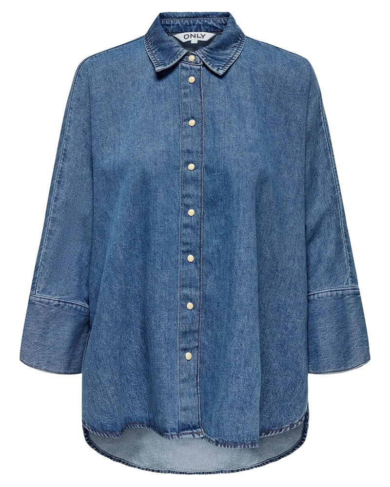 ONLY ONLGRACE-ELLI 3/4 SL DNM SHIRT AKM - 15335590