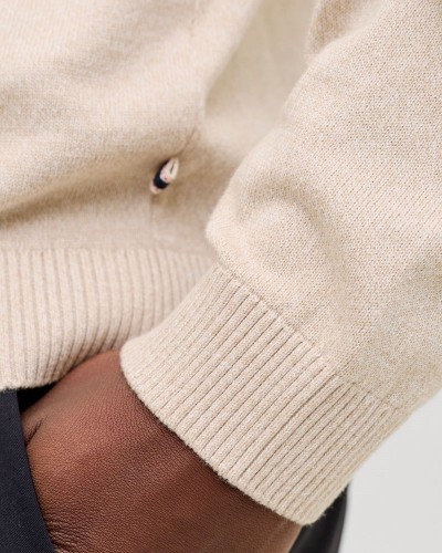 JACK & JONES JJEBASIC KNIT CREW NECK NOOS - 12137190