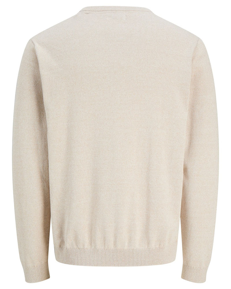 JACK & JONES JJEBASIC KNIT CREW NECK NOOS - 12137190